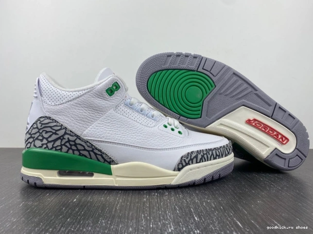 80% Off Sale 3 (W) Jordan Retro CK9246-136 Green Lucky 0701